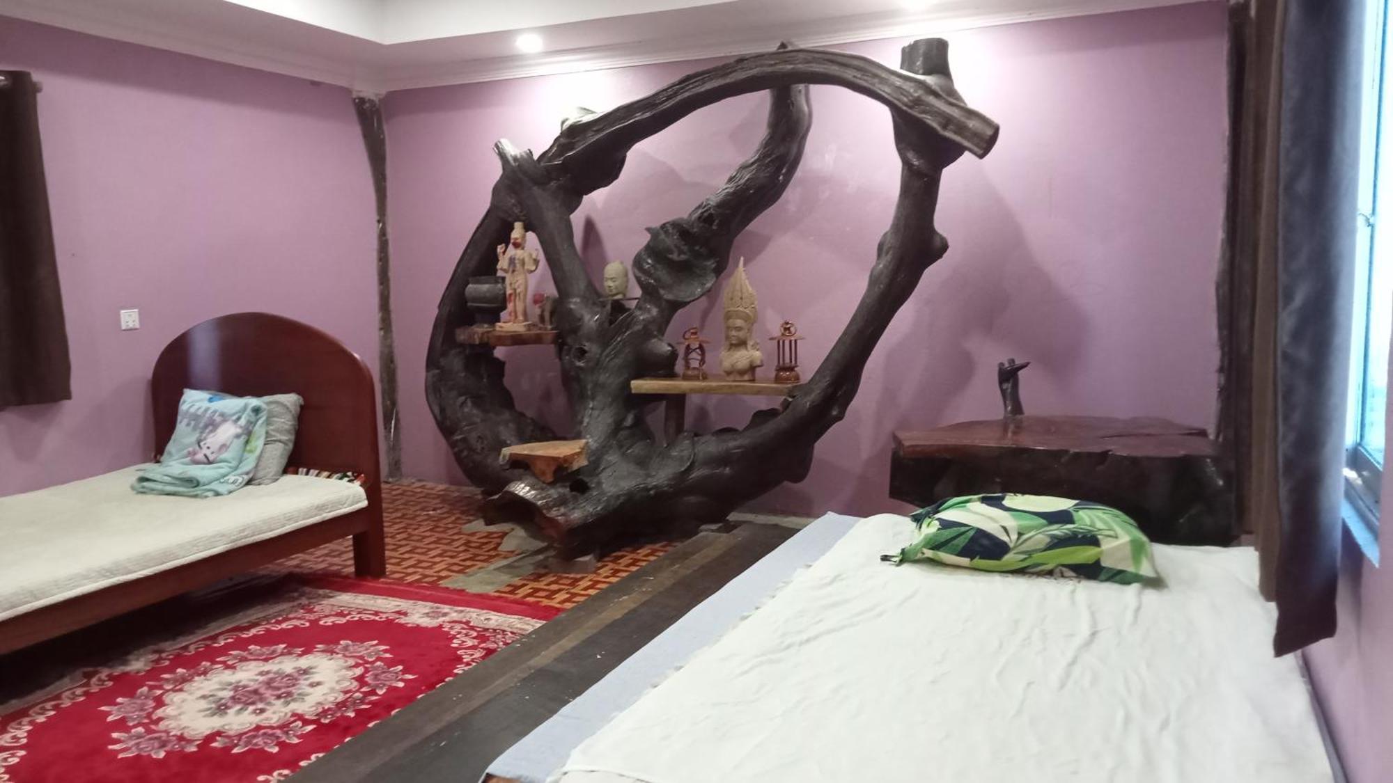 Kakrona Pouk Homestay سيام ريب الغرفة الصورة
