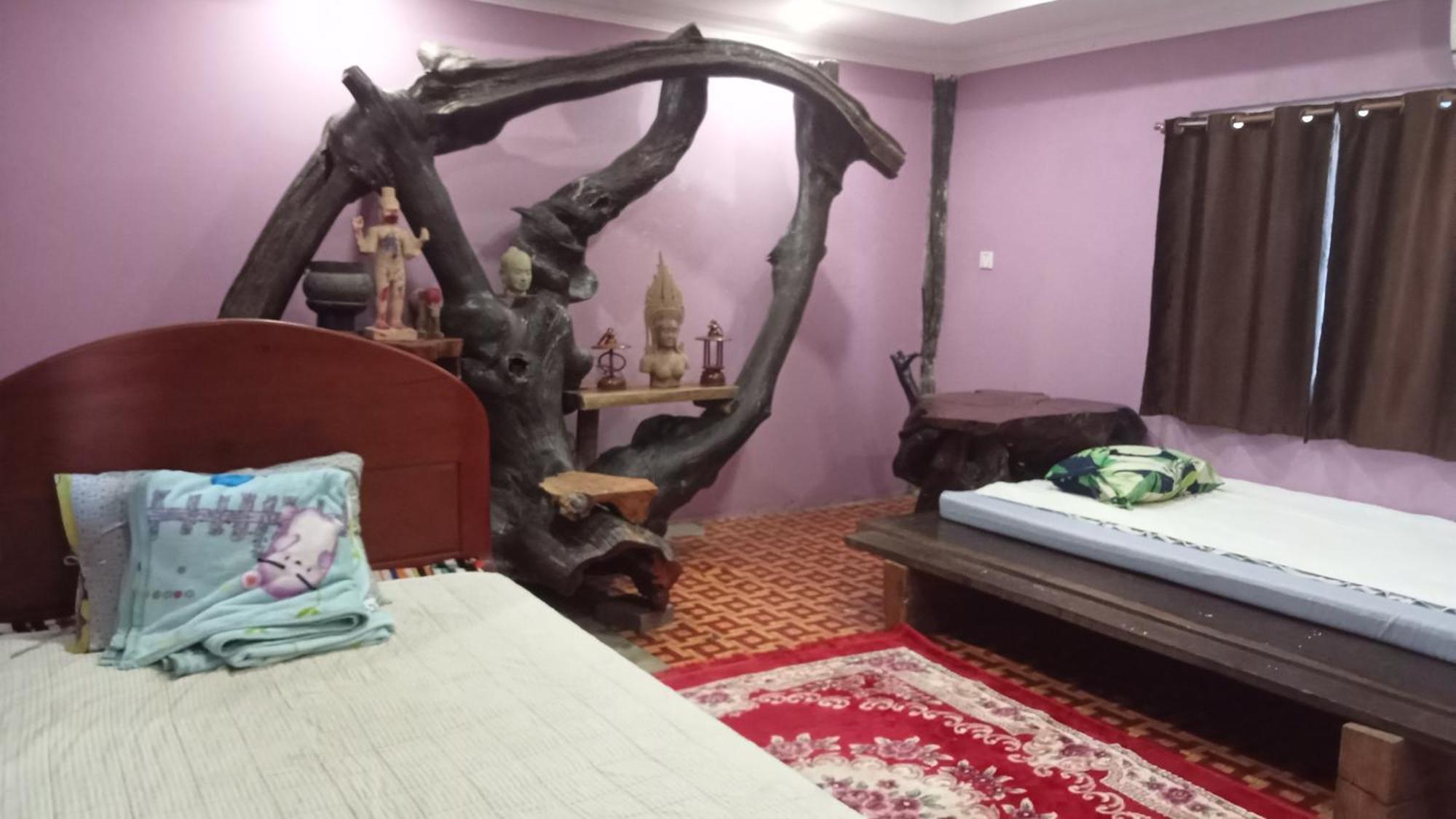 Kakrona Pouk Homestay سيام ريب الغرفة الصورة