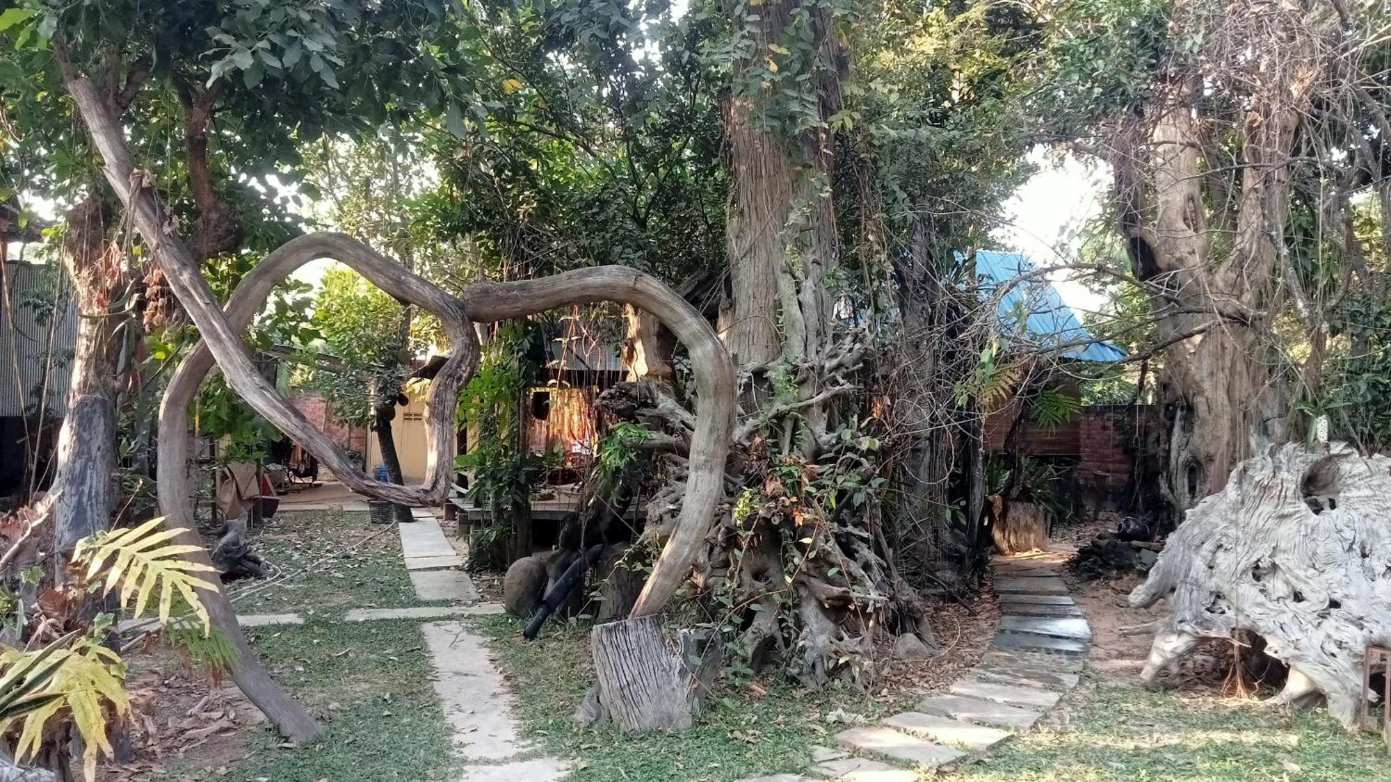 Kakrona Pouk Homestay سيام ريب المظهر الخارجي الصورة